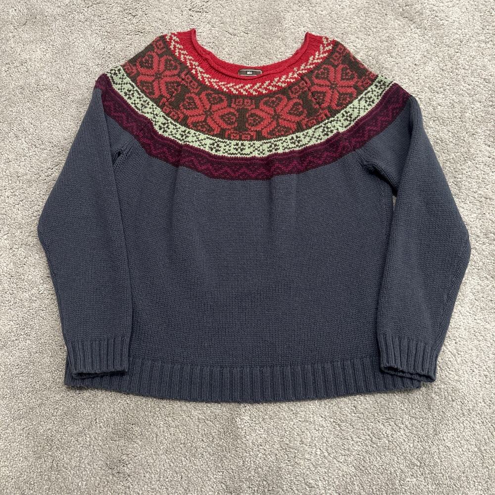 Vtg REI Women’s Sweater XL Wool Blend Outdoor